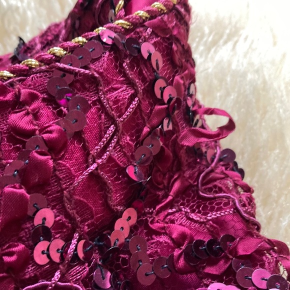 Pink Sequin Blazer Jacket for Special Occasions - Picture 11 of 11